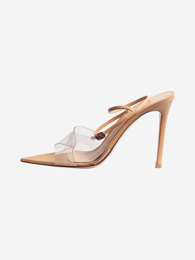 Neutral pointed toe heels - size EU 38 Heels Gianvito Rossi 