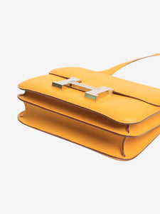 Hermes Jaune Ambre Constance shoulder bag