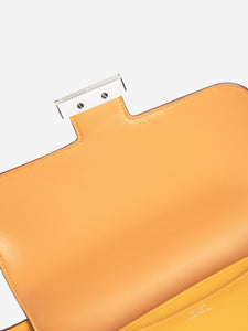 Hermes Jaune Ambre Constance shoulder bag