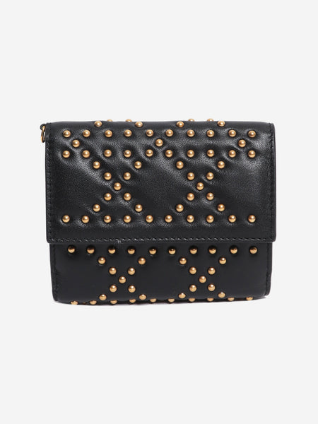Black Lady Dior studded wallet product image