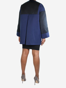 Balenciaga Blue wide-sleeved coat - size UK 12