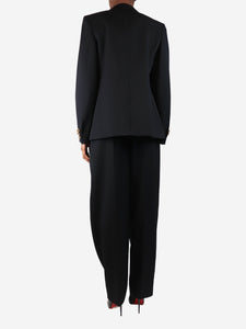 Bottega Veneta Black wool suit set - size UK 4