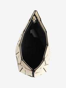 Issey Miyake Cream Bao Bao zipped pouch