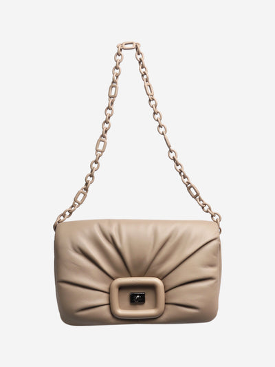 Brown Viv' choc shoulder bag Shoulder bags Roger Vivier 