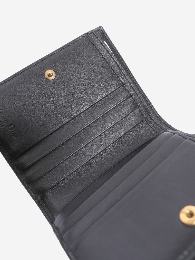 Black Lady Dior studded wallet Wallets, Purses & Small Leather Goods Dior 