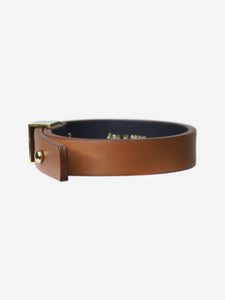 Celine Brown leather bracelet - size