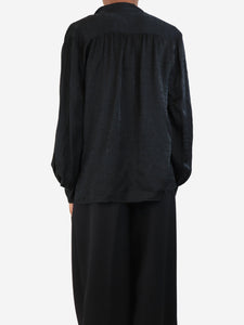 Anine Bing Black silk blouse - size XS