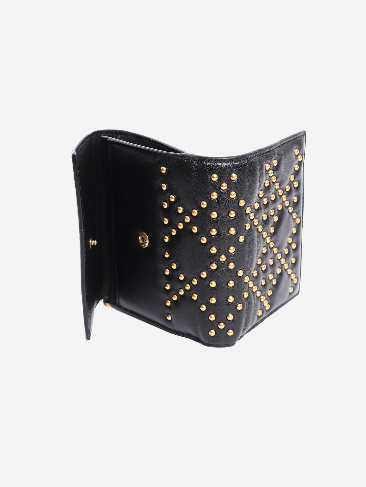 Black Lady Dior studded wallet Wallets, Purses & Small Leather Goods Dior 