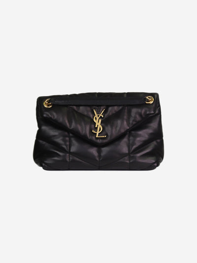 Black Loulou puffer small shoulder bag Shoulder bags Saint Laurent 