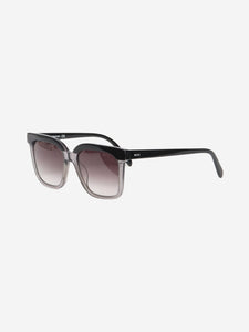 Emilio Pucci Black square-frame sunglasses