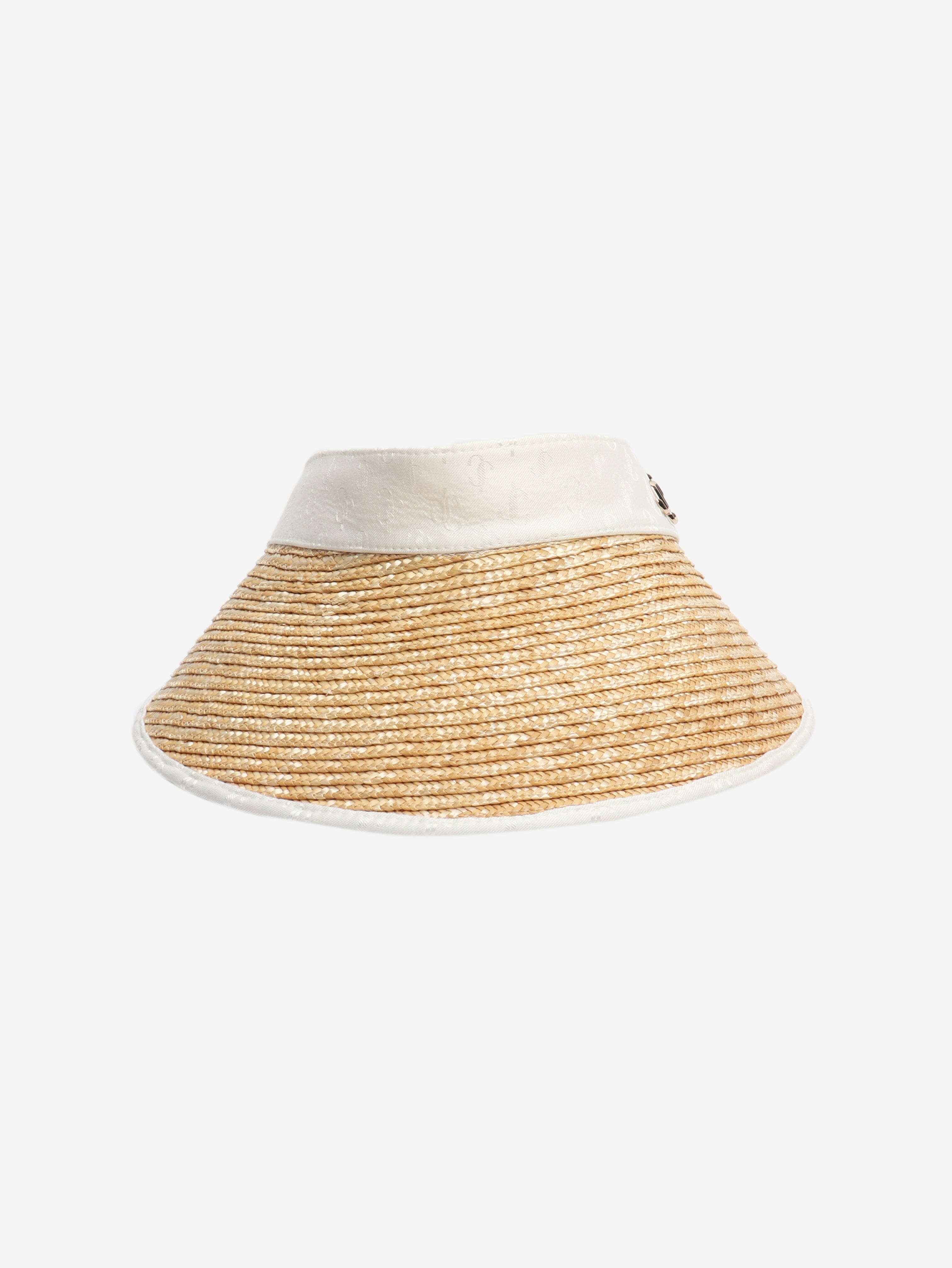Neutral straw visor hat Hats Jimmy Choo 