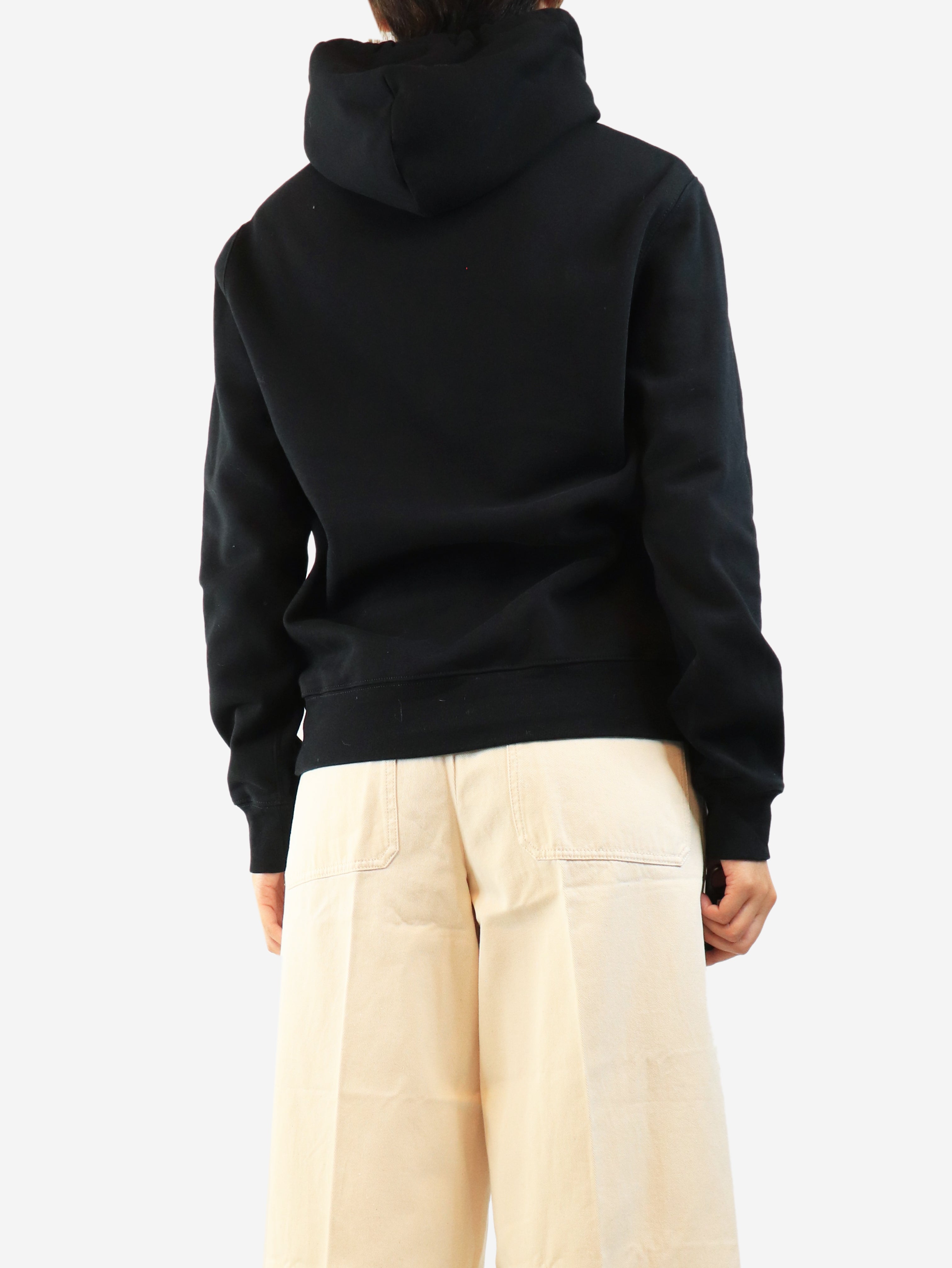 Black Polo Bear hoodie - size S