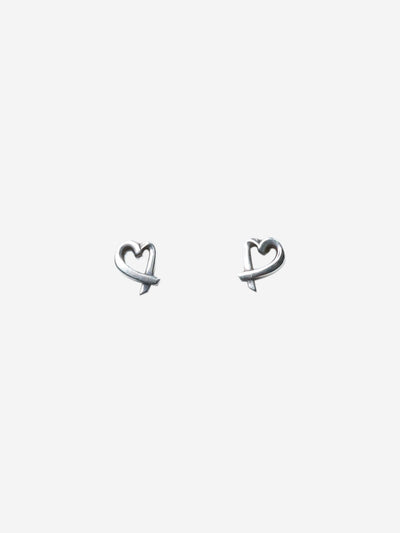 Silver Love Heart earrings Earrings Tiffany & Co. 