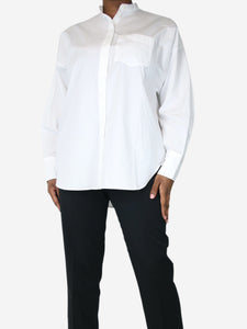 Academia White pocket shirt - size M