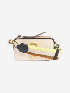Multicolour The Snapshot panelled crossbody bag Cross-body bags Marc Jacobs 