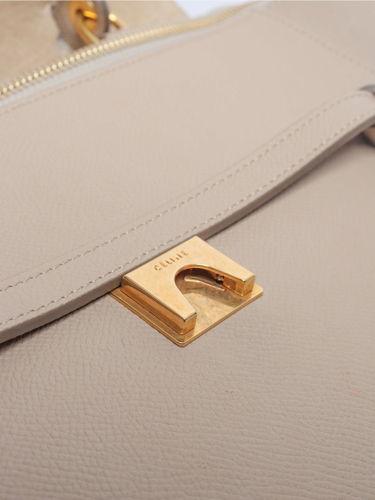 Neutral grained calfskin Mini Belt bag Shoulder bags Celine 