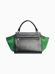 Celine Multicolour Tapeze suede and leather 2way bag
