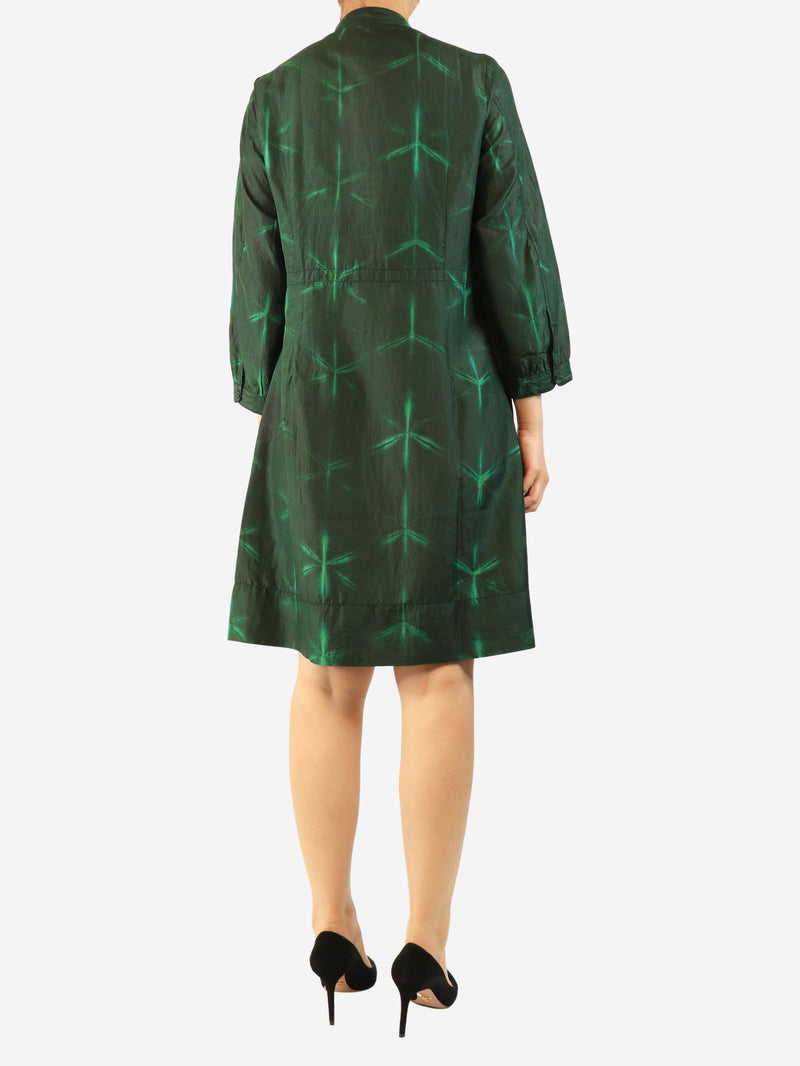 Green silk tunic - size L Dresses Dosa 