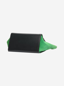 Celine Multicolour Tapeze suede and leather 2way bag