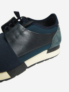 Balenciaga Navy blue Road runner trainers - size EU 39