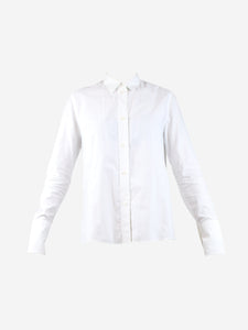 Stella McCartney White cotton button-up shirt - size UK 6