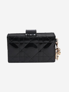 Black Lady Dior patent card holder Wallets, Purses & Small Leather Goods Dior 