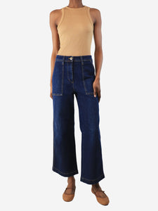 Shaft Blue cropped jeans - size UK 8