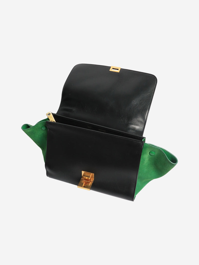 Multicolour Tapeze suede and leather 2way bag Shoulder bags Celine 