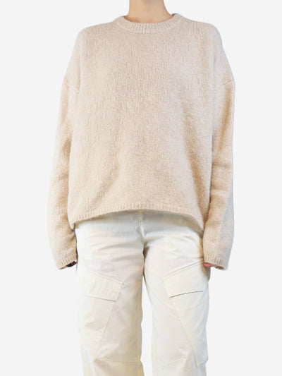 Biella beige knit jumper - size XS/S Knitwear Toteme 