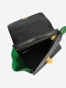 Celine Multicolour Tapeze suede and leather 2way bag