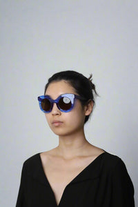 Andy Wolf Blue cat eye sunglasses