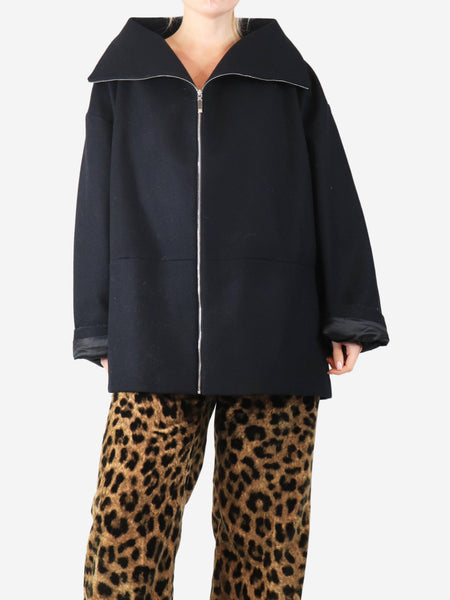 Black wool jacket - size S product image