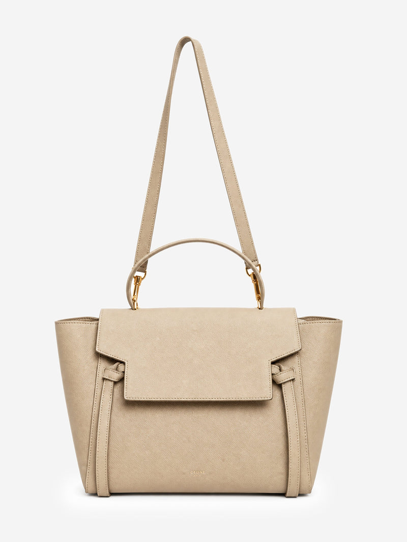 Neutral grained calfskin Mini Belt bag Shoulder bags Celine 