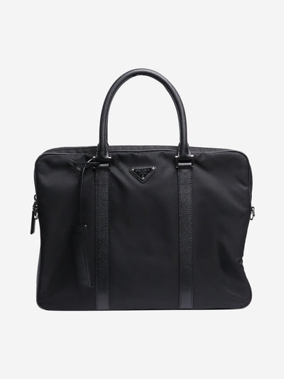 Black nylon briefcase Cross-body bags Prada 