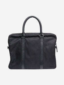 Prada Black nylon briefcase