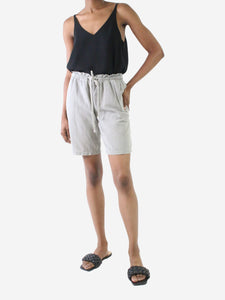 James Perse Green elasticated waist shorts - Brand Size 1
