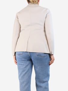 S'Max Mara Alabaster wool coat - size UK 12