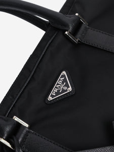 Prada Black nylon briefcase