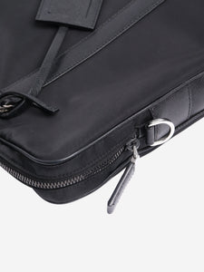 Prada Black nylon briefcase