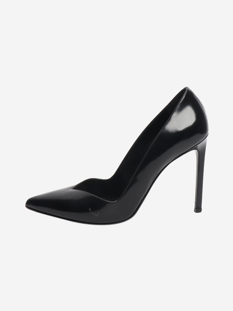 Black patent leather pumps - size EU 38 Heels Saint Laurent 