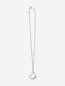 Elsa Peretti Tiffany & Co. Silver heart necklace