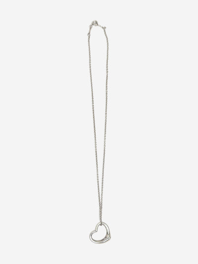 Silver heart necklace Jewellery Elsa Peretti Tiffany & Co. 