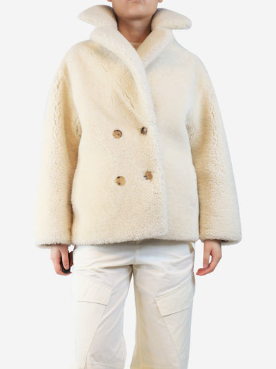 White shearling jacket - size XS Coats & Jackets Nili Lotan 