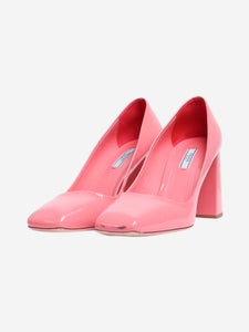 Prada Pink patent leather pumps - size EU 40.5