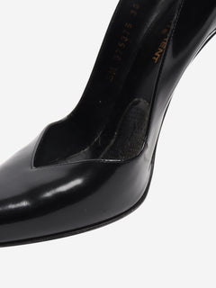 Black patent leather pumps - size EU 38 Heels Saint Laurent 