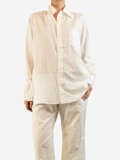 White cotton shirt - size M Tops Dosa 