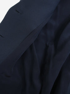 Christian Dior Dark blue wool-blend blazer - size UK 10