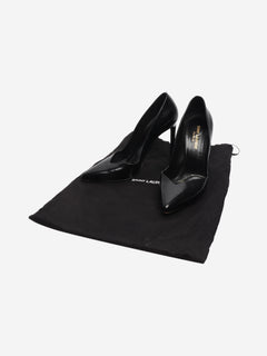 Black patent leather pumps - size EU 38 Heels Saint Laurent 