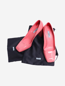 Prada Pink patent leather pumps - size EU 40.5