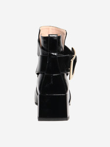 Roger Vivier Black patent ankle boots - size EU 39 (UK 6)